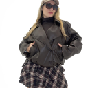 bomber doppiopetto chocolate